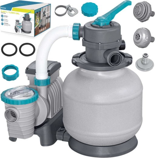 Filtru de nisip cu temporizator BESTWAY 8,3 m³/h
