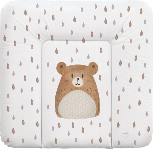 Ceba Baby saltea moale de schimbat pe comodă Basic Bear Buddy 75 × 72 cm