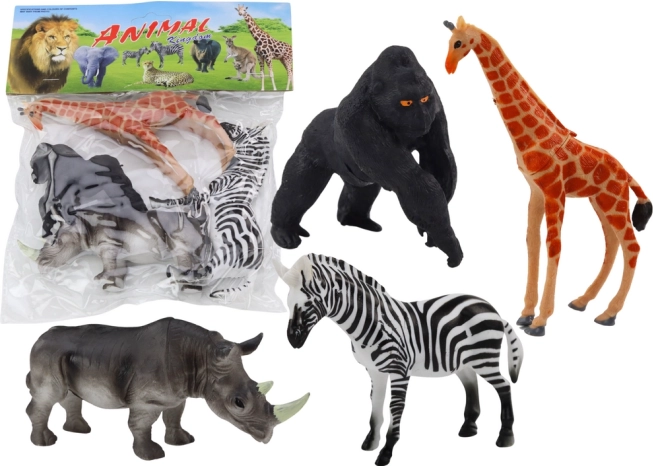 Set de animale africane – 4 bucăți