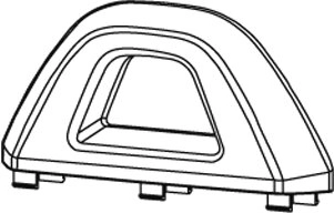Spătar pentru cap pentru vehicul de împins Mercedes-Benz SLK Jamara - 1 bucată