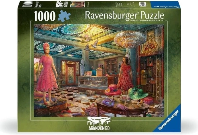 Puzzle Ravensburger Abandoned: Magazin părăsit, 1000 de piese