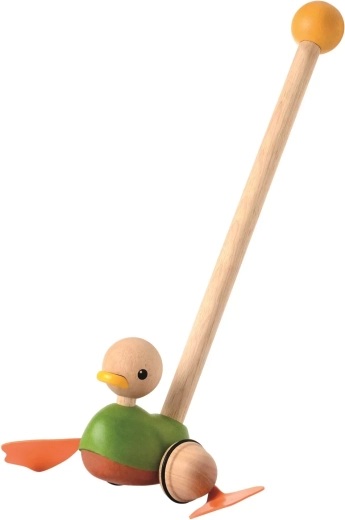 Rățușcă de împins PlanToys