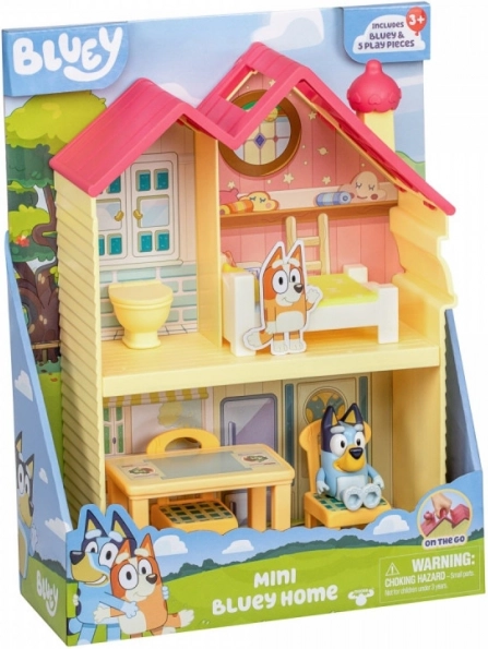 Mini căsuță BLUEY – casă de familie cu set de figurine