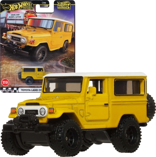 Hot Wheels Premium Boulevard – Toyota Land Cruiser FJ43 1:64 (7 cm) model metalic