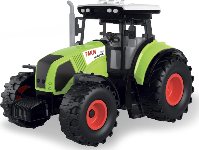 Serviciu agricol tractor cu lumini și sunete – verde