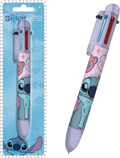 Pix multicolor cu 6 culori Lilo & Stitch mov - 1 bucată
