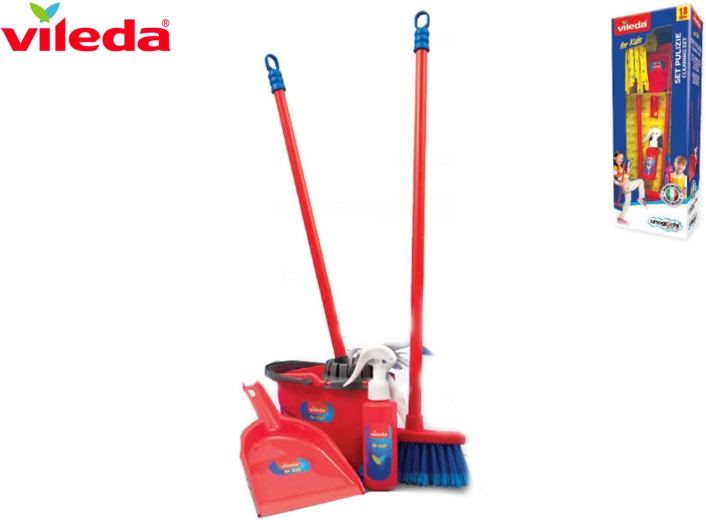 Vileda set mic menajeră – set de curățenie pentru copii