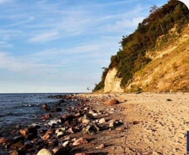 Pictură cu diamante Plajă pietroasă 30 × 40 cm