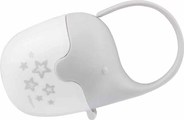 BabyOno husă pentru suzetă – husă de călătorie gri pentru suzetă