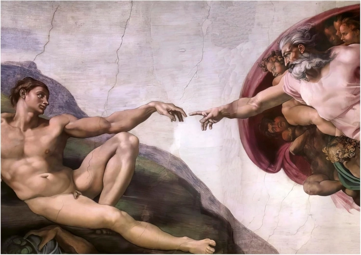 Puzzle Creația lui Adam 1000 piese EDUCA