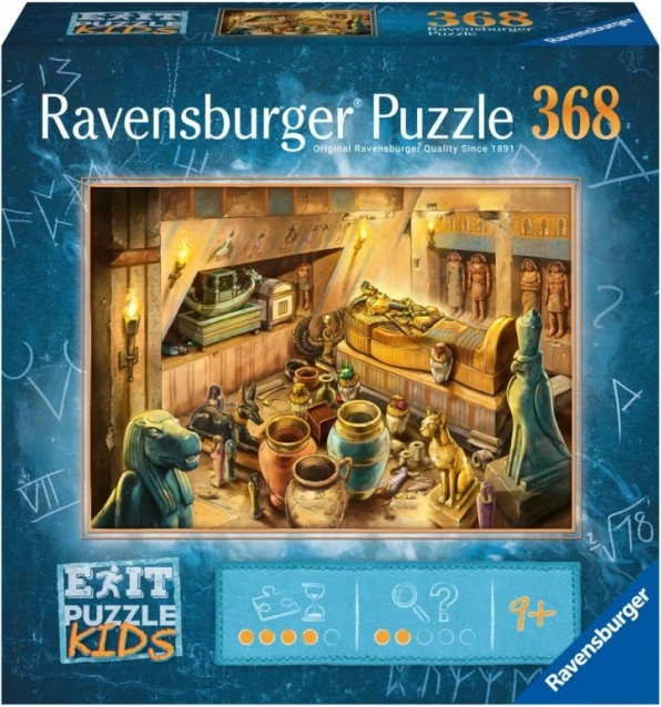 Puzzle de evadare pentru copii Egipt 368 piese RAVENSBURGER