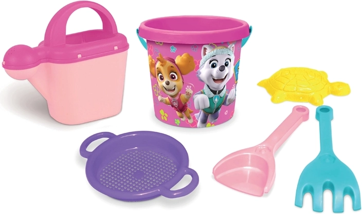 Set Wader pentru nisip, 6 piese, Paw Patrol, roz