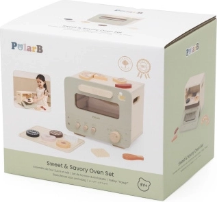 Cuptor din lemn cu fursecuri PolarB by Viga Toys