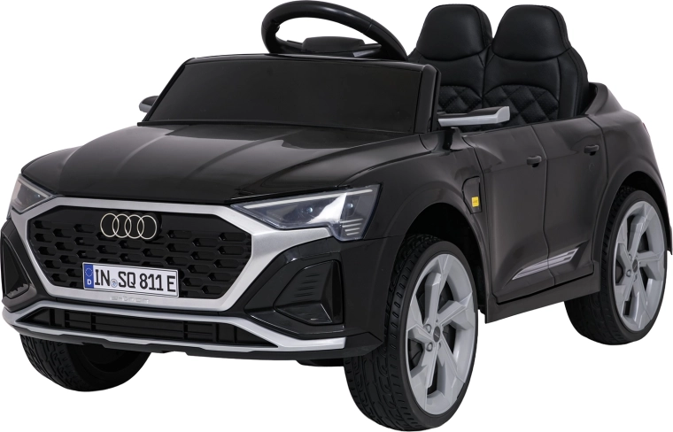 Mașinuță electrică pentru copii Audi SQ8 neagră
