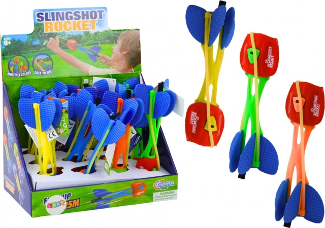 Rachetă colorată din spumă cu bătaie de 25 de metri