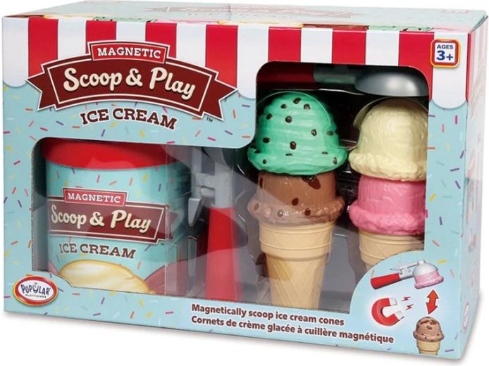 MalBlo gelaterie magnetică – set creativ pentru copii