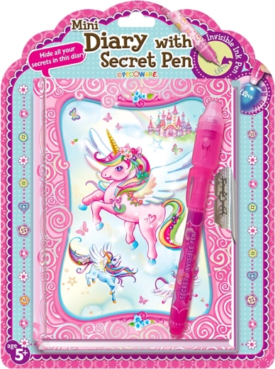 Jurnal Pegas cu stilou UV secret și lacăt