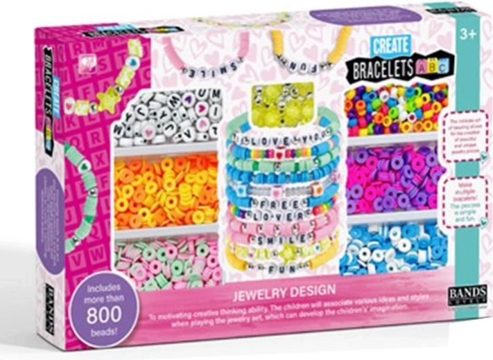 Set de mărgele cu accesorii pentru realizarea bijuteriilor