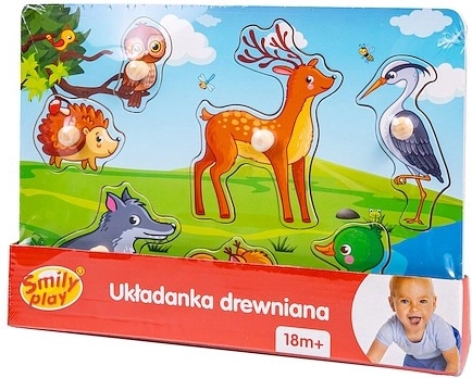 Puzzle din lemn „Pădure”