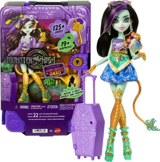 monster high jinafire long set de călătorie cu surprize 28 cm