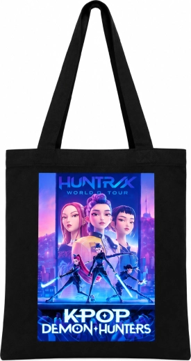 Geantă din bumbac K-Pop Demon Hunters HUNTR/X