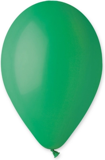 Baloane din latex pastel 10" verde închis