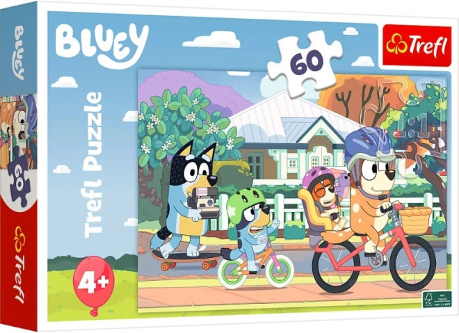Puzzle BLUEY cu 60 de piese de la TREFL