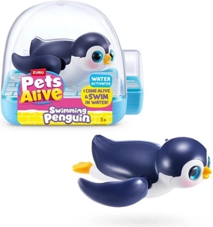 Pinguin plutitor ZURU Pets Alive - 1 bucată
