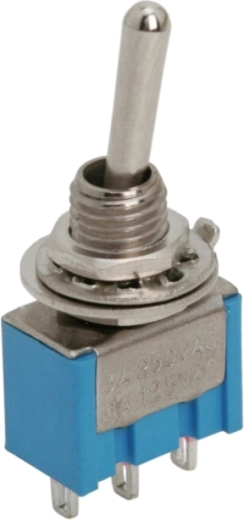 Comutator basculant ON-ON 3 A 250 V