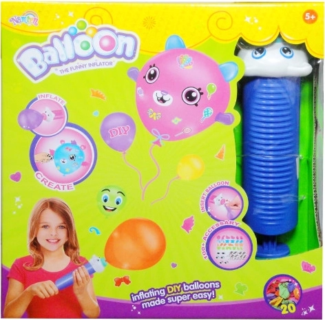 Set creativ cu pompă pentru baloane