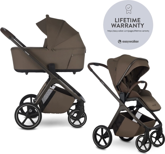 Cărucior combinat Easywalker Zoey Go chestnut brown