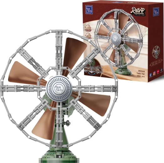 Pantasy Retro Collection ventilator de birou retro – set de construcție cu palete mobile