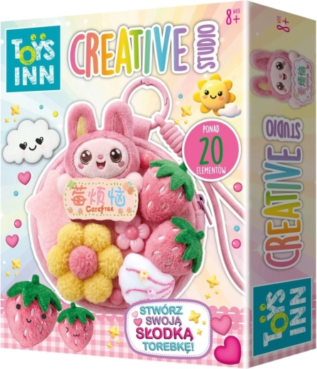 Set creativ Toys Inn, mini poșetă roz