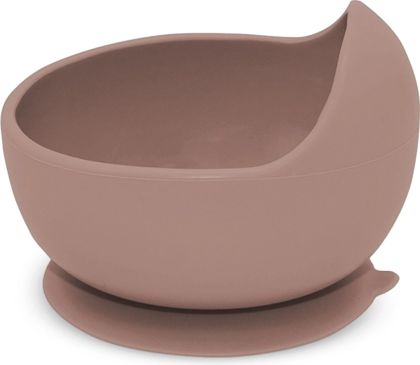 Petite&Mars bol din silicon cu ventuză Take&Match Velvet Latte 360 ml