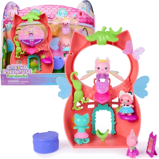 Casa magică a lui Gabby – Set Fairylandia cu zâna Kitty Fairy și inel