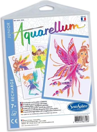 Sentosphere set de imagini pentru pictură cu acuarelă Junior – zâne