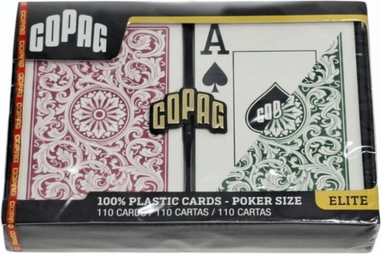 Copag Elitte Jumbo cărți de joc pentru poker – 2 pachete