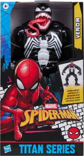 Hasbro Marvel Spider-Man Titan Series Deluxe figurină Venom 30 cm