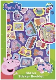 Autocolante Purcelușa Peppa – sclipitoare (8 coli)