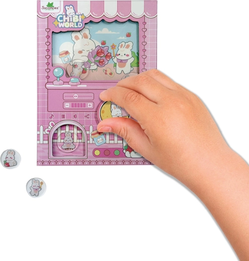 Chibi lume caiet gashapon iepuraș - 1 bucată