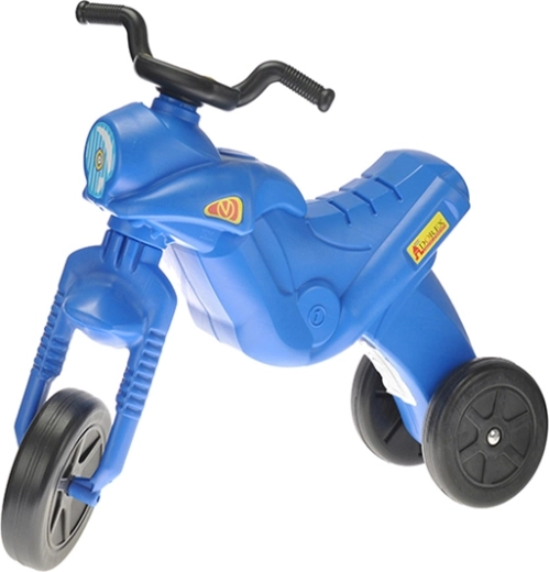 Trotinetă fără pedale Enduro Maxi albastră pentru copii (capacitate 25 kg)