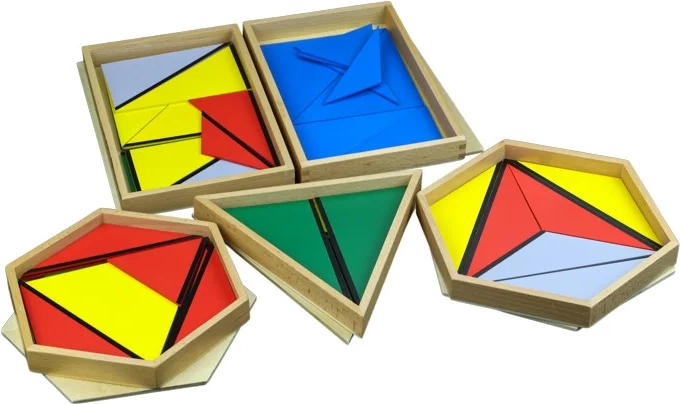 Moyo Montessori triunghiuri de construcție