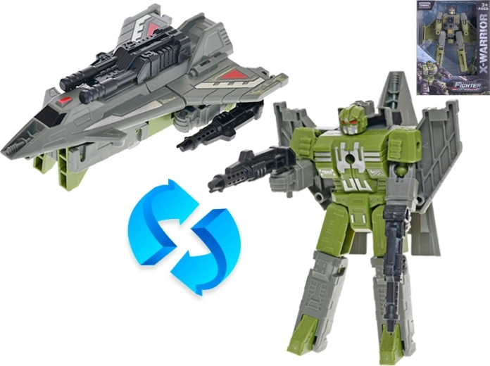 Avion de vânătoare transformabil – robot pentru copii