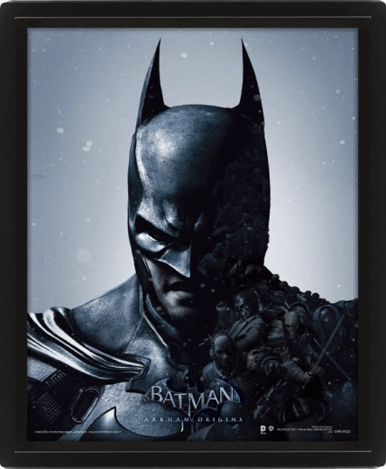 Tablou 3D Batman în ramă