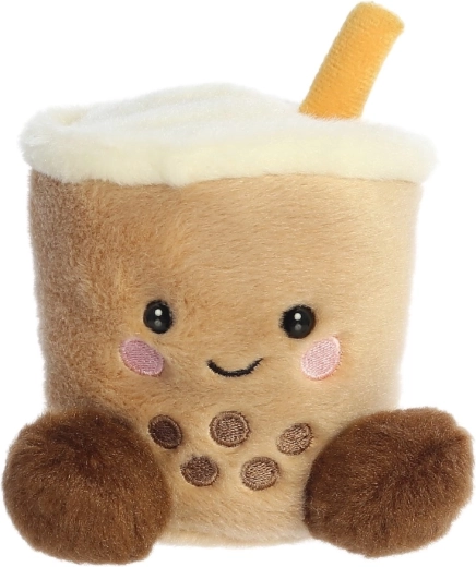 Palm Pals mascotă plușată milk tea boba 13 cm