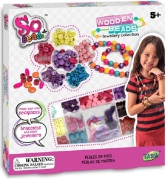 Set mărgele din lemn