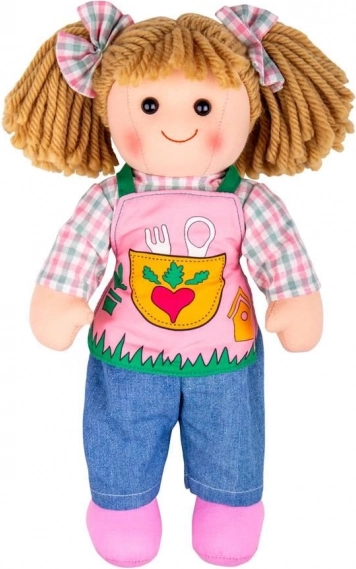 Bigjigs Toys păpușă de pânză Elsie 34 cm