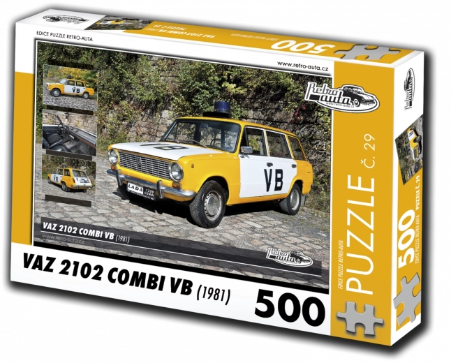 Puzzle Retro-mașini VAZ 2102 Combi VB 500 piese