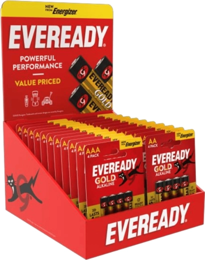 Energizer Eveready suport de tejghea pentru baterii AA/AAA