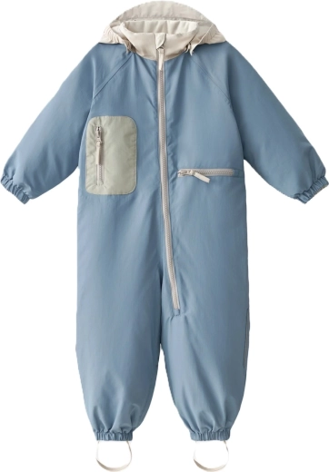 Combinezon funcțional pentru copii Leokid Color Kit blue swell, măr. 80 (12–18 luni)